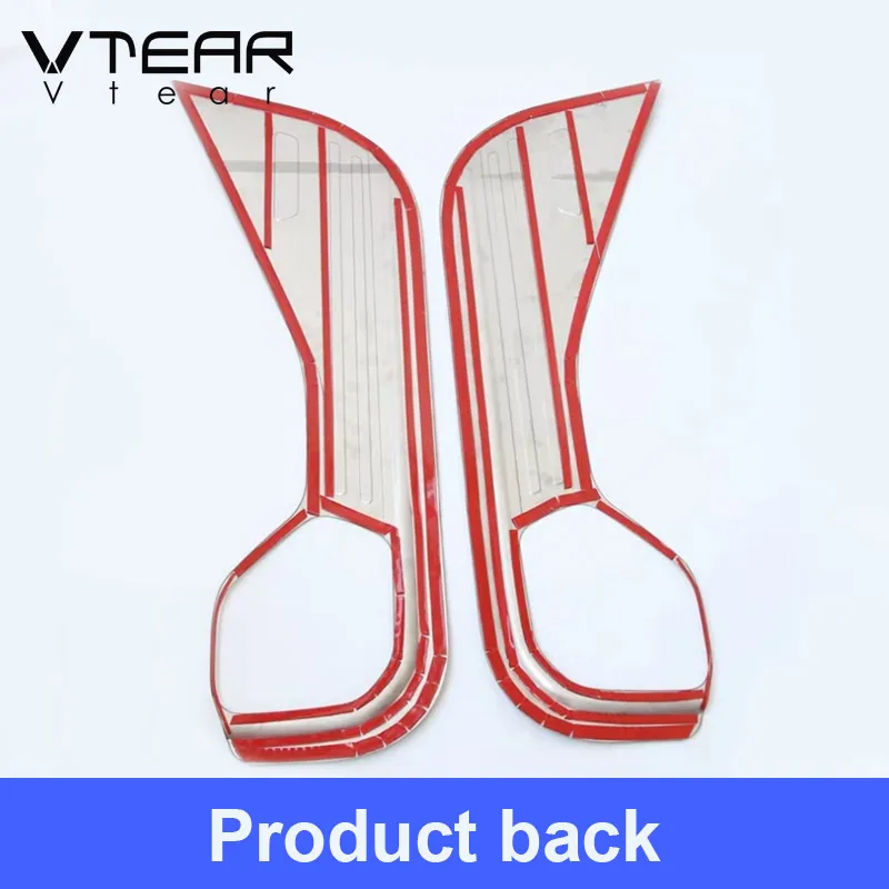 Vtear For Geely Coolray SX11 BelGee X50 Door Anti-kick cover interior frame car styling Trim chrome accessories Mouldings parts