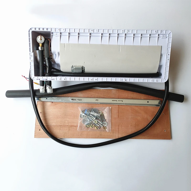 Camion modificato aria condizionata hook-up evaporatore per aria condizionata ad alto volume 150W aria condizionata refrigerazione 24V hook-up