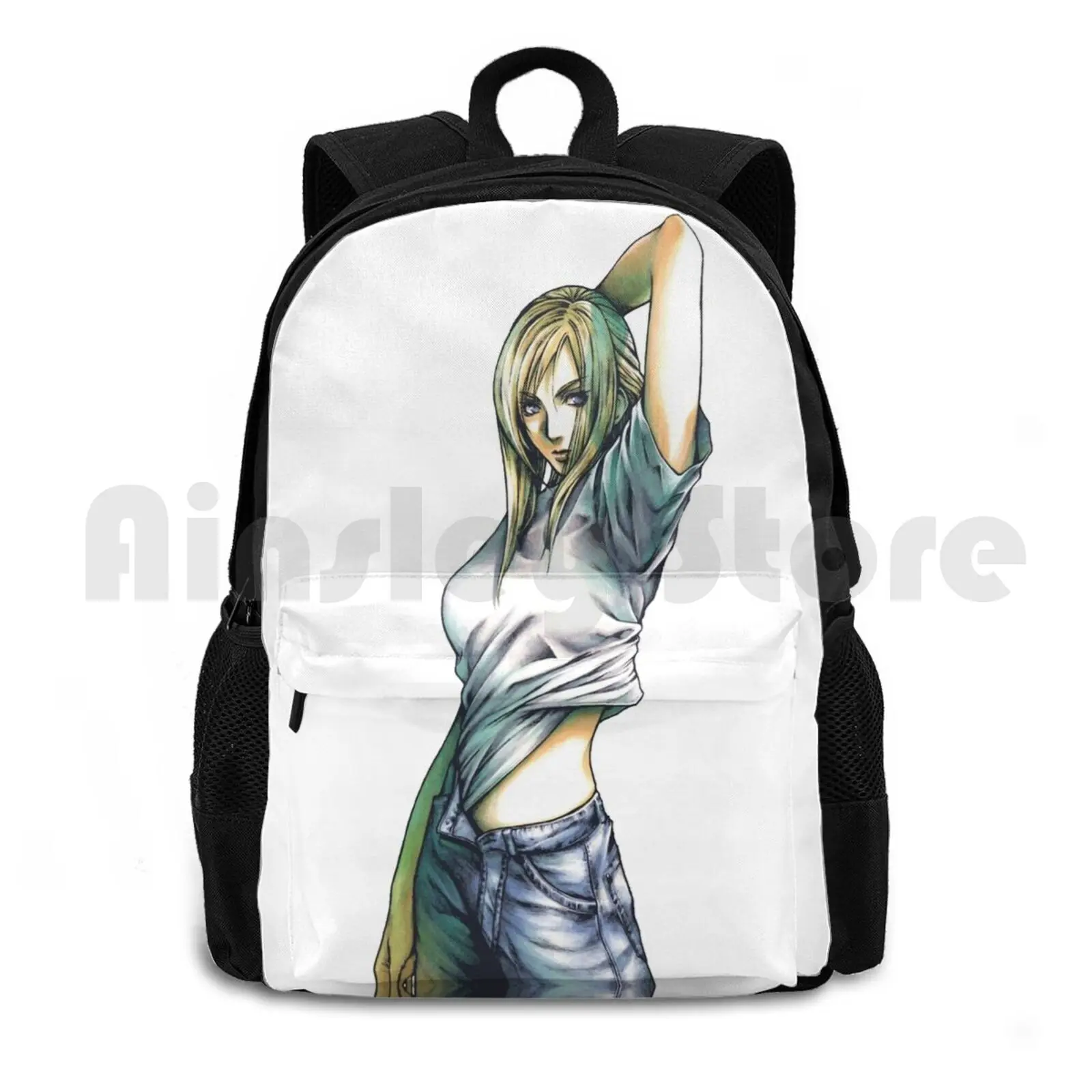 

Aya Brea ~ Parasite Eve Открытый походный рюкзак Водонепроницаемый Кемпинг Путешествия Parasite Eve Aya Brea Девушки Игра Gamer Protagonist Rpg