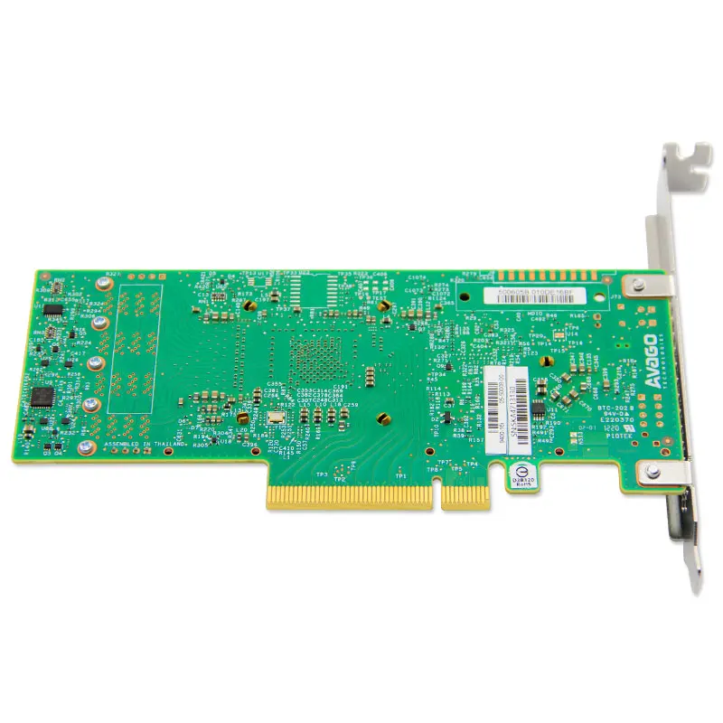 Imagem -02 - Broadcom-tri-mode Host Bus Adapter Hba 940016i Sas3416 055000800 Sff8643 12 gb s Sas Sata Nvme Novo com Garantia de Anos
