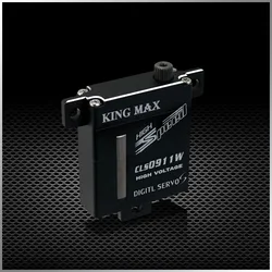 KINGMAX CLS0911W 26g Digital Metal Gears Wing Servo High Voltage High Speed Coreless Motor for Fixed-wing RC Airplane Drones