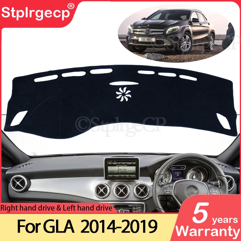 

for Mercedes Benz GLA X156 Anti-Slip Mat Dashboard Cover Sunshade Dashmat Accessories GLA180 GLA200 GLA220 GLA250 220 220d AMG