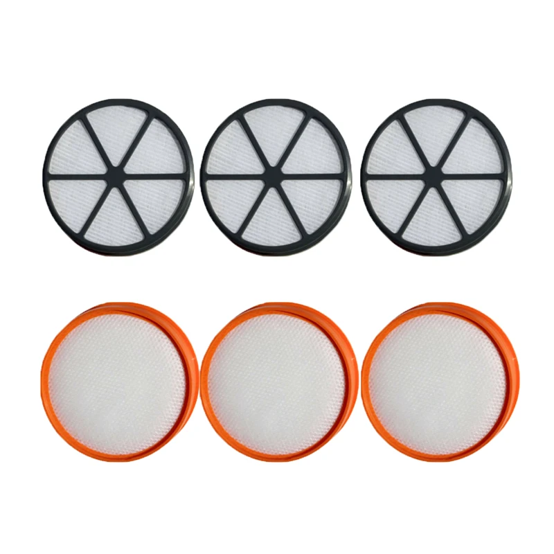 6 قطعة الجبهة الخلفية المحرك تصفية ل Vax 90 سلسلة الغبار مرشحات عدة ل Vax فراغ نظافة U85-AS-BE replacemnet تنظيف أجزاء