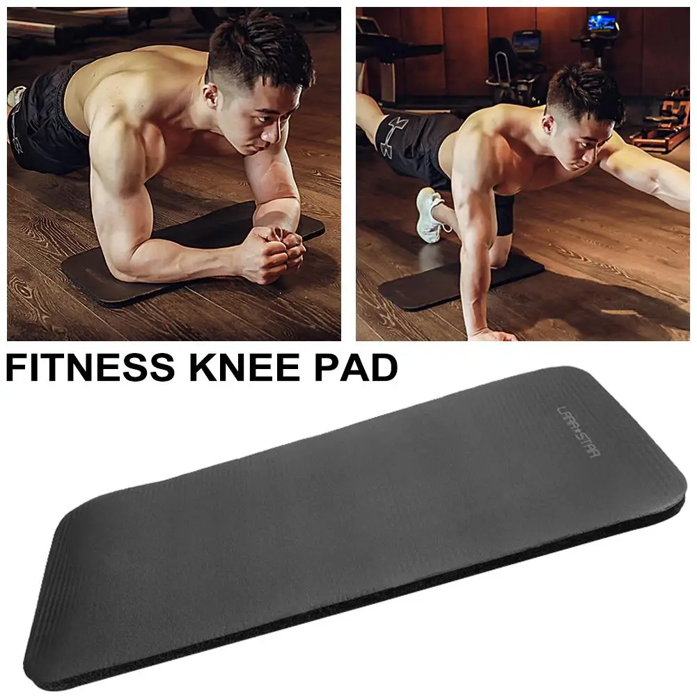 Sports Fitness Mat Plank Support Pad Thicken Yoga Exercise Abdominal Wheel Non-slip Mat Portable Fitness Mat