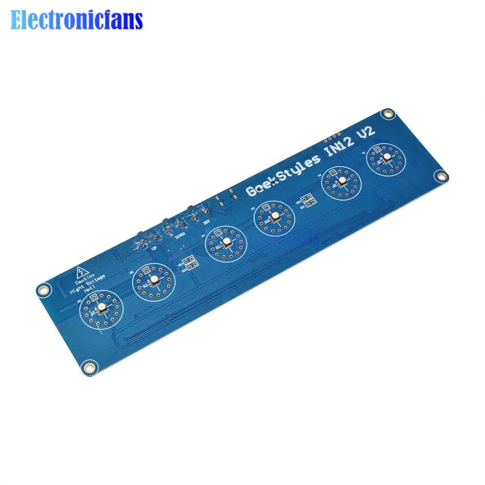 DC 12V STM8S005 Steuerung Digitaler LED-Uhrenlampen-IC-Chip mit Micro-USB-Schnittstelle IN14 Röhrenuhr-Platinenmodul für DIY – Detail 7