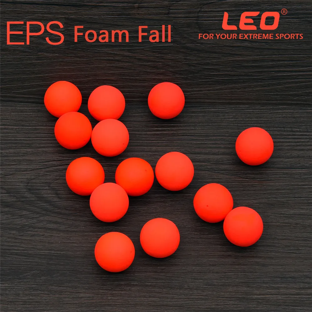 1pack Diameter 6.5mm-27mm EPS Foam Hard Fishing Float Bobber Buoyancy Ball Float Gear Fish Float Outdoor Floating Fishing Tackle