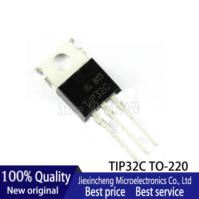 10PCS TIP31C TIP32C TIP41C TIP42C TO-220 Neue original