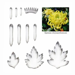 Spider Chrysanthemum fondant sugar flower cutters baking cake decorations Polymer Clay Cold Porcelain gumpaste tools