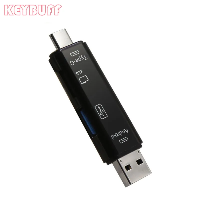 High Speed USB 3,0 TF Speicher Kartenleser 3 in 1 Typ-C OTG Kartenleser Micro USB Flash adapter microsd kartenleser