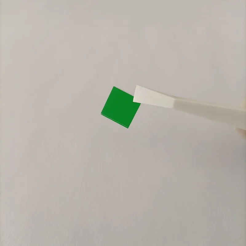 Various sizes 550nm Narrow Bandpass Filter NBP550 Green Light Pass Optical Glass