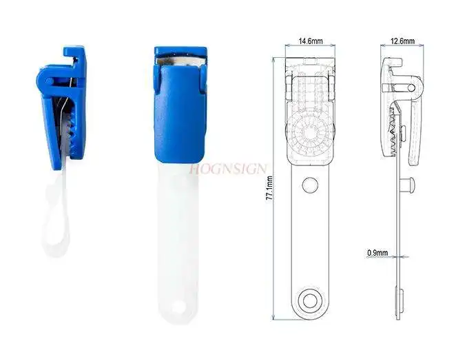 12 قطعة شارة كليب شارة بطاقة حامل شنقا مشبك العمل شارة كليب شارة شارة شارة ورشة عمل الموظف مشبك كليب