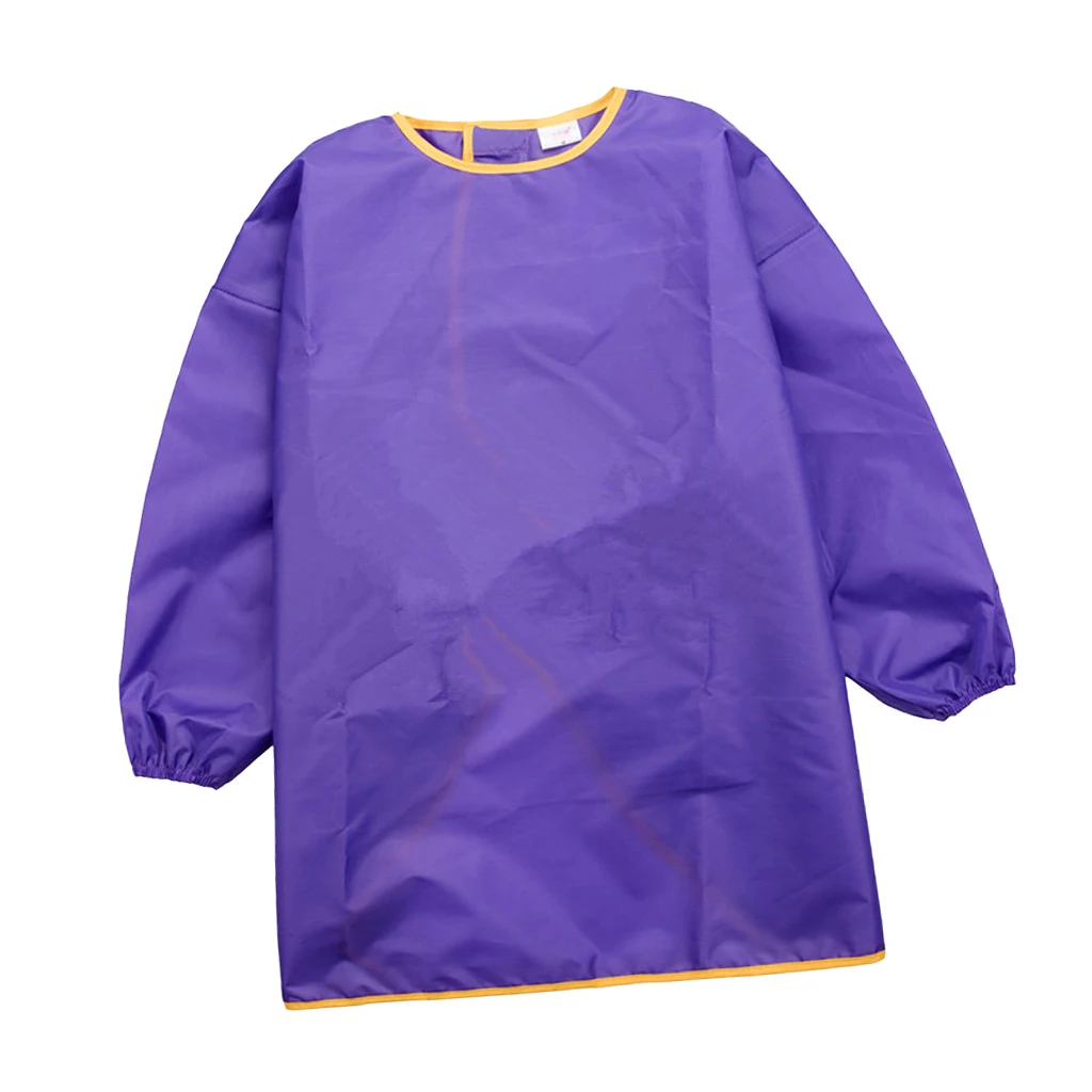 Long Sleeve Apron Drawing Painting Sand Tower Smock Kids Children Craft Art for Home Travel Outdoor DIY Writing Art Paints Tool
