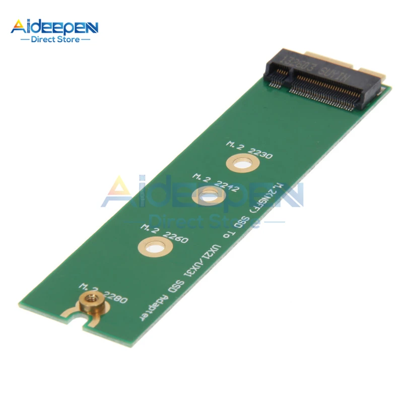 1 pçs m.2 ngff ssd para 18 pinos adaptador cartão ssd para ssd aplicado para asus ux31 ux21 ssd conversor cartão mainboard