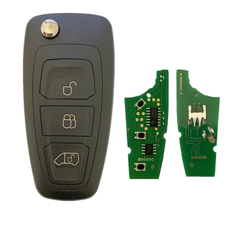 CN018057 Aftermarket 3 button 434MHz key For Ford Transit / Custom 2014-2016 Remote Key Fob FCCID BK2T-15K601-AA/ AB/ AC