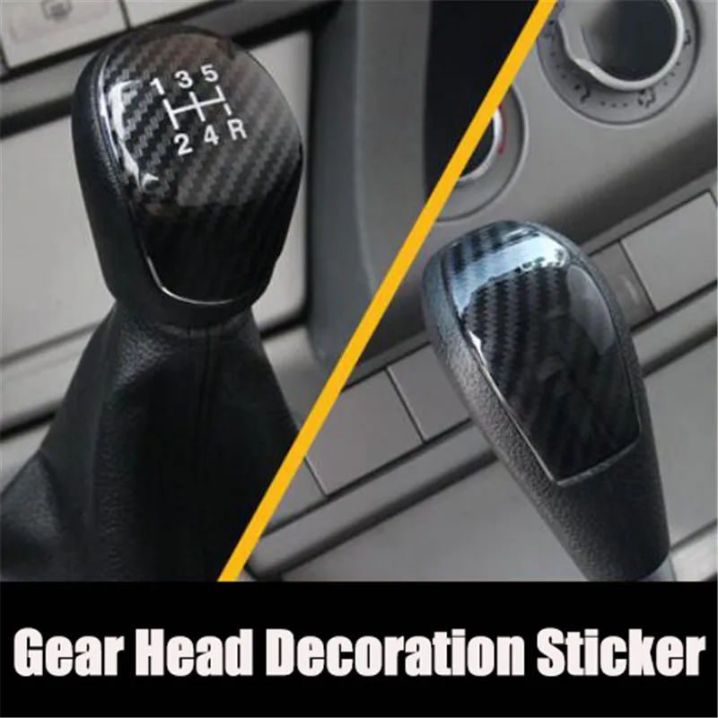 Car Gear Lever Cover For Ford Focus Fiesta Festival KUGA Escape Ecosport EDGE MONDEO Fusion C-max B-max S-max Galaxy Plague