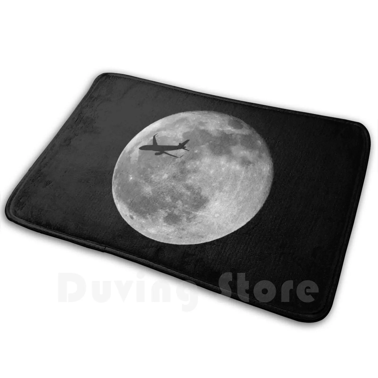 Airbus A320 The Moon Carpet Mat Rug Cushion Soft Moon Airbus Plane Jet A320 A320 200 Sharklets Winglets Passenger