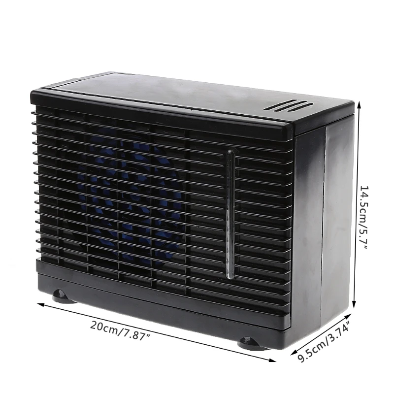 12V 60W Adjustable Car Air Conditioner Cooler Cooling Fan Water