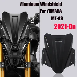 Motorcycle Accessories Windscreen Windshield Wind Shield Deflector Fit For YAMAHA MT09 MT-09 MT 09 2021 2022 FZ-09