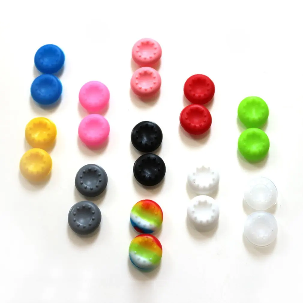 Soft Silicone Thumb Stick Grip Cap Gamepad Joystick Cover Controller Rocker Cap Rubber For XBOX 360 ONE PS4 PS3