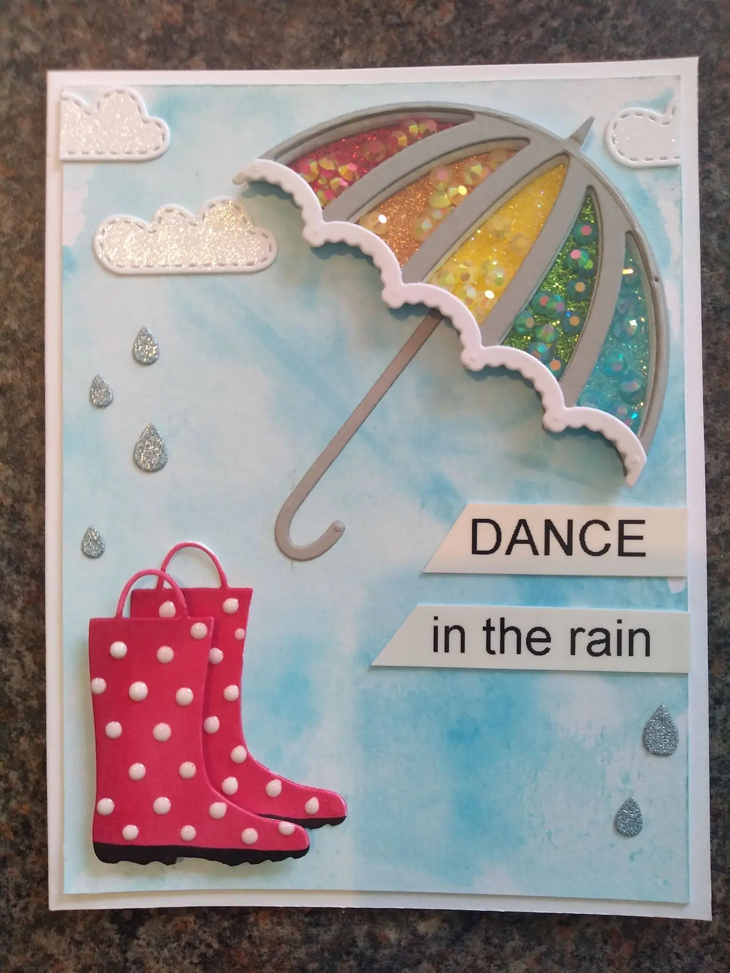 Alinacutle Metal Cutting Die Cut Umbrella Rainshoes Scrapbooking Paper Craft Handmade Card Album Punch Art Cutter