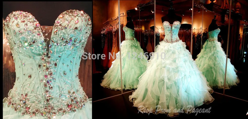 Casamento Đầm Vestido De Noiva 2016 Mới Thời Trang Gợi Cảm Người Yêu Đàn Organ Xù Pha Lê Áo Dài Cô Dâu Váy Cưới Miễn Phí Vận Chuyển