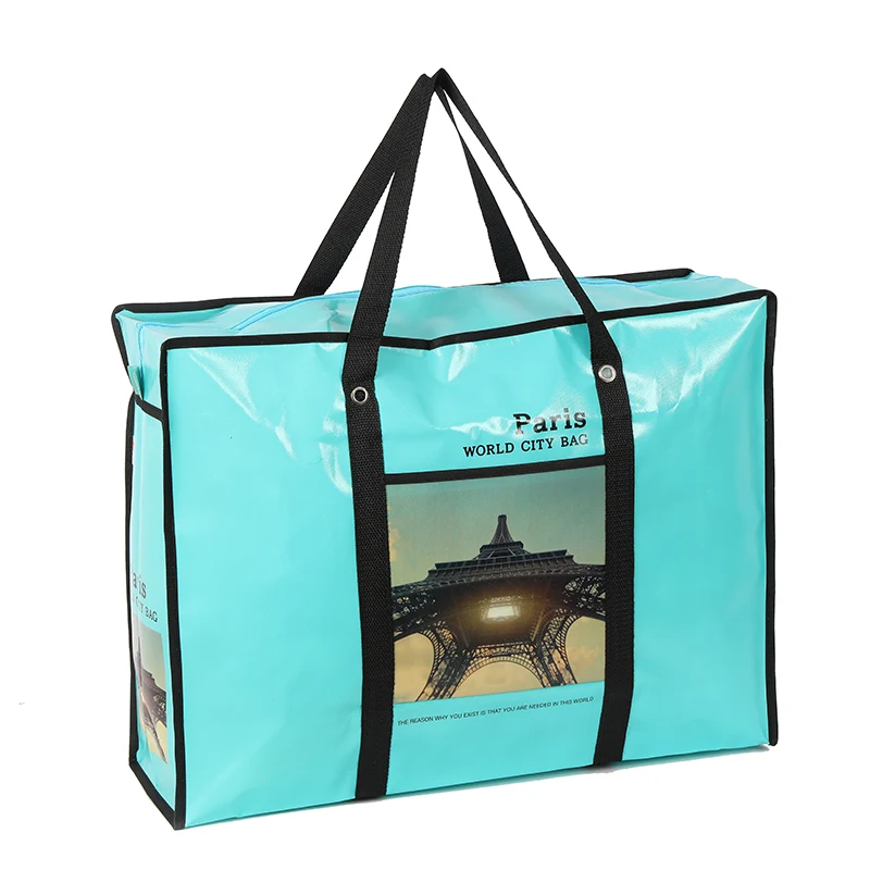 Verdicken Quilt Organizer Lagerung Tasche Gepäck Taschen Tragbare Einkaufen Reisen Feuchtigkeit Beweis Paket Kleidung Studenten – Detail 4