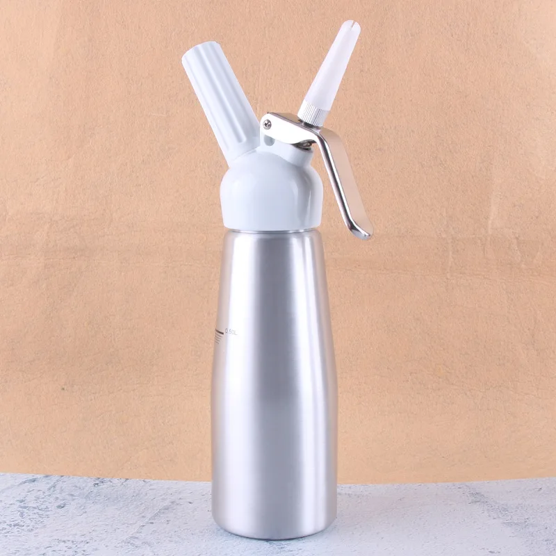 

500mL Whipped Cream Dispenser Foamer Portable Cream Whipper for Coffee Desserts