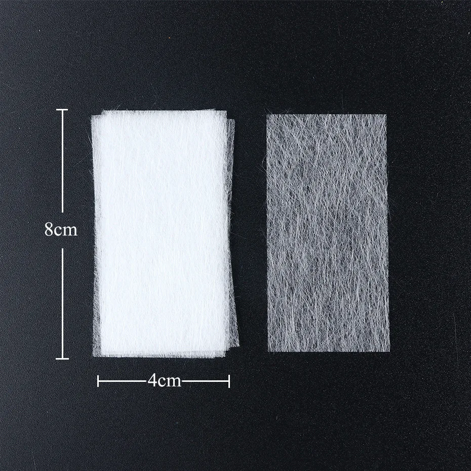 10 Stück Seiden-Fiberglas-Nagelverlängerungsformen, Vliesstoff, UV-Gel-Baufasern für französisches Acryl, DIY-Maniküre-Zubehör – Detail 4
