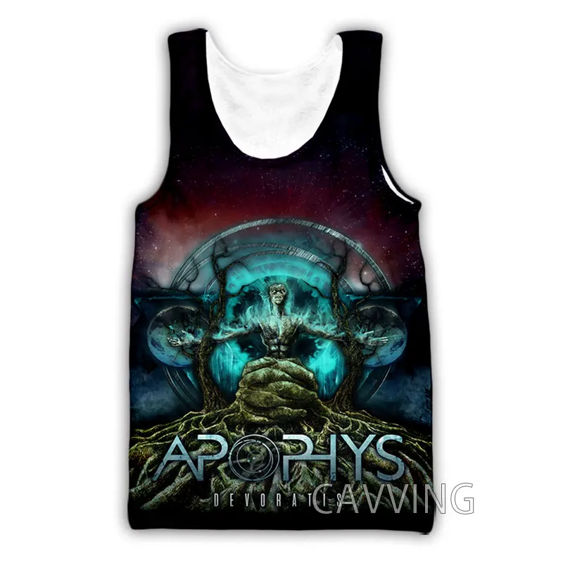 CAVVING 3D Printed  Apophys-Band  Tank Tops Harajuku Vest  Summer Undershirt Shirts Streetwear for Men/women