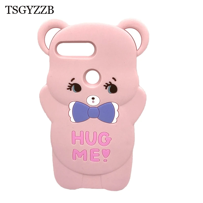 Honor 9 Lite Phone Case For Huawei Honor 9Lite Cover Fundas 3D Cute Pink Horse Unicorn Bear Dog Cartoon Soft Silicone Case Capa