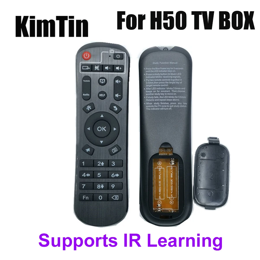 H60 Andriod TV IR Wireless Remote Control For H50 Android 10 TV BOX