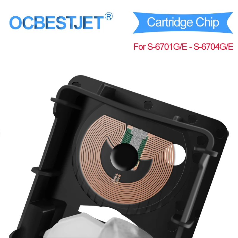 Chip de cartucho Compatible para impresora Riso S-6701G/E Comcolor 3150 7150 9150 3110 7110 S-6702G/E S-6703G/E S-6704G/E