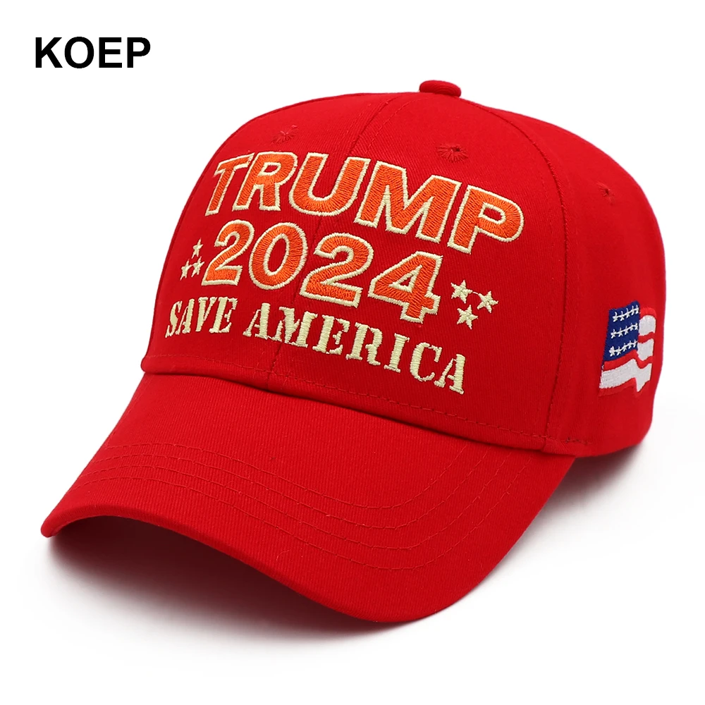 New Donald Trump 2024 Cap USA Baseball Caps SAVE AMERICA Snapback President Hat Embroidery Wholesale Drop Shipping Hats