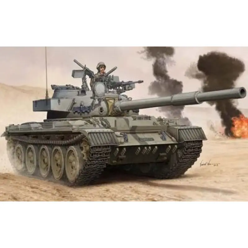 Trumpeter 05576 1/35 IDF Tiran-6 Main Battle Tank - Scale Model Kit