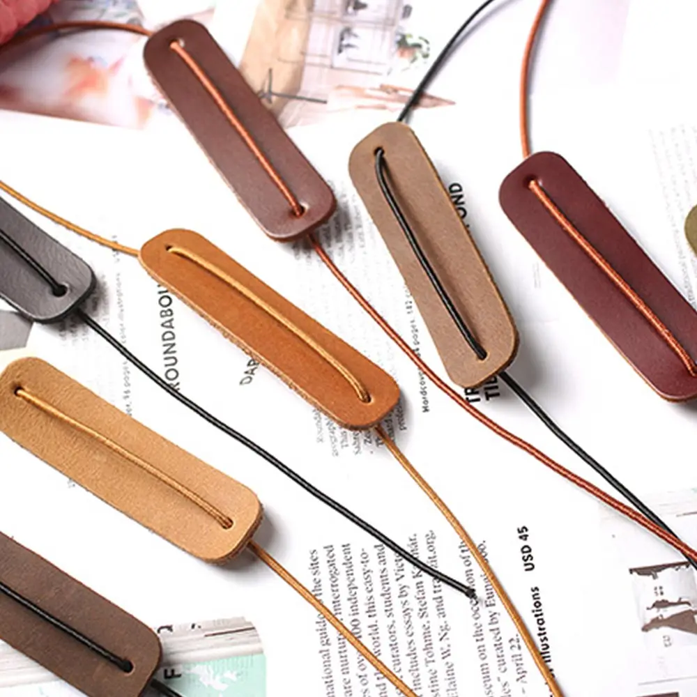 Genuine Leather Notebook Closer Protective Leather Piece With Repair Rubber Band For Handmade Travel Journal Accessories