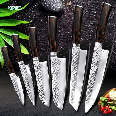 Japanese Chef Knife 8 Inch High Carbon Steel MYVIT