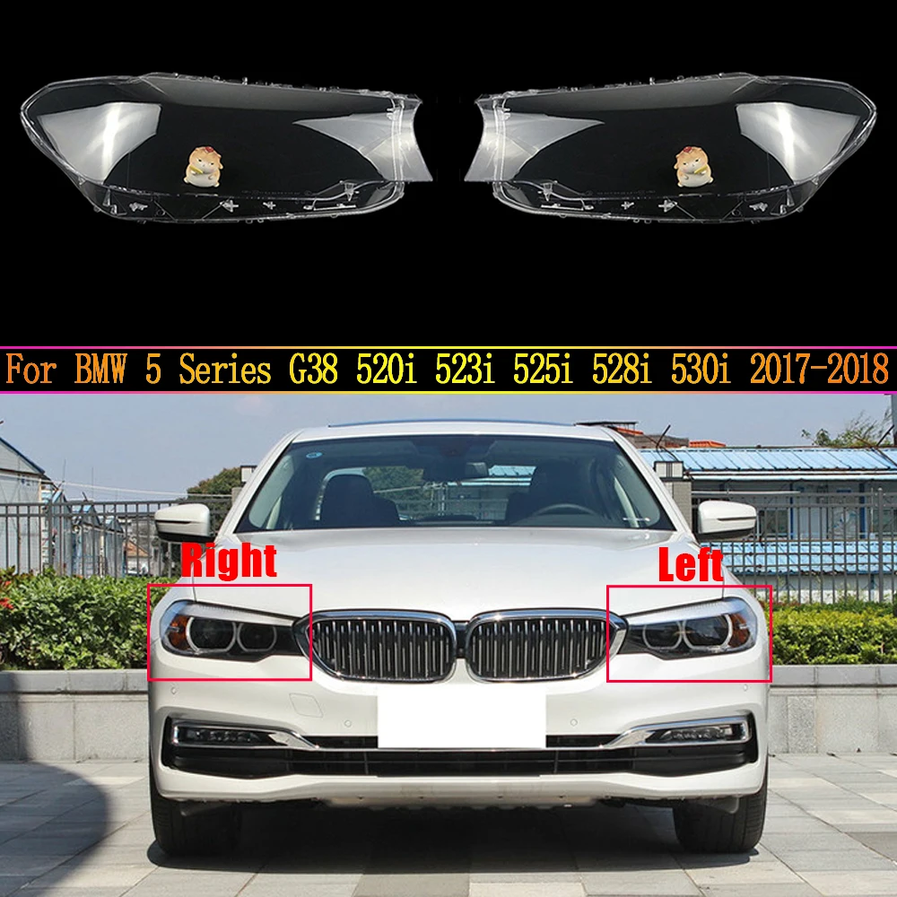 

Car Headlamp Lens For BMW 5 Series G30 G38 520i 523i 525i 528i 530i 2018-2020 Car Headlight Headlamp Lens Auto Shell Cover