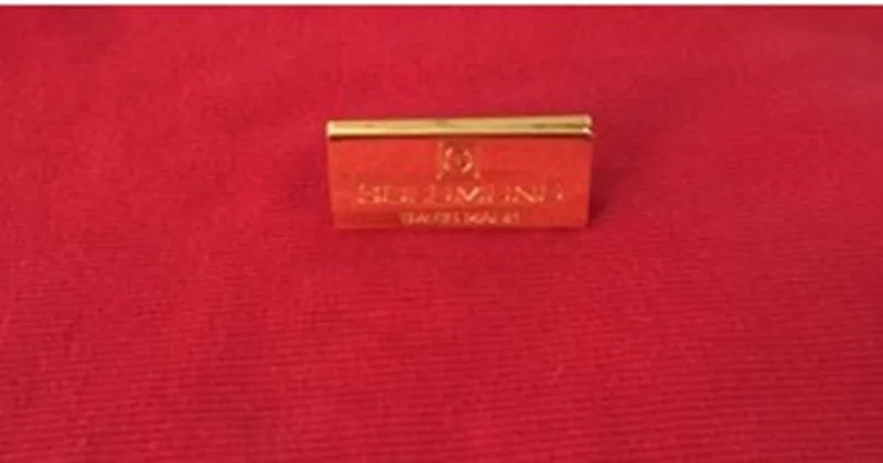 アナログガウェインアンプケース看板金メッキアルミ合金記号サイズ 53*22 ミリメートル