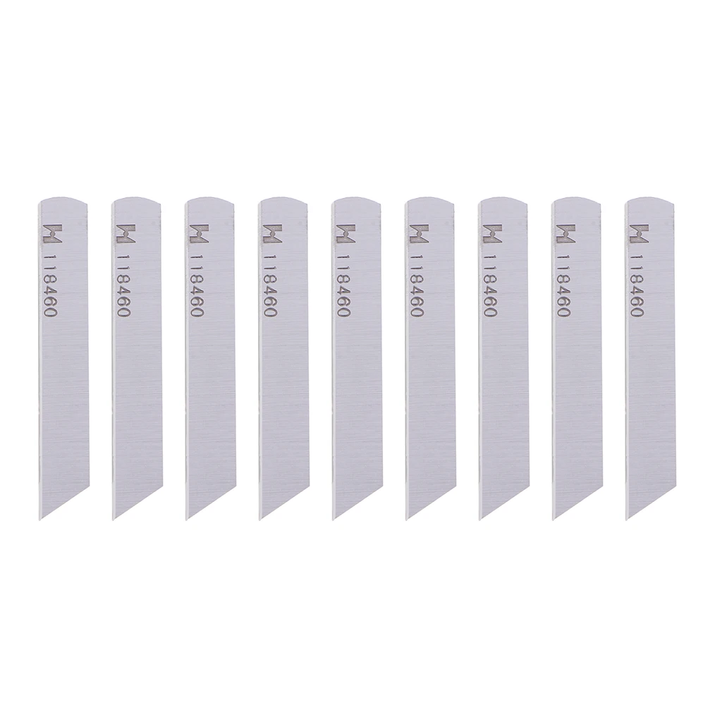 10Pieces Lower Knife 118-46003 for Industrial Overlock Machines Spare Part