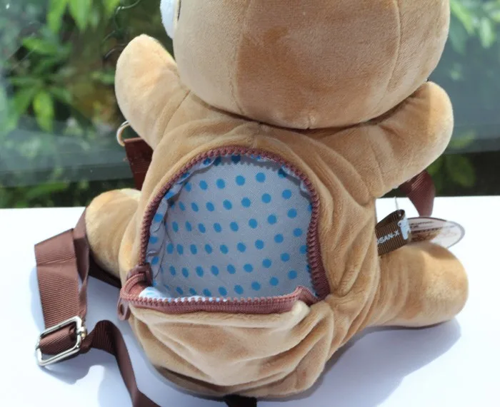 Free Shipping Rilakkuma plush bag kawaii messenger bag cartoon bag for Christmas Gift