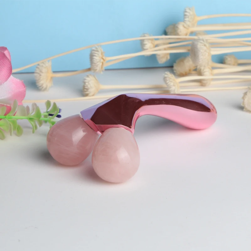 3D Jade Roller Massager Gesicht Falten Entfernung Facail Jade Schönheit Bar Persönliche hautpflege werkzeuge