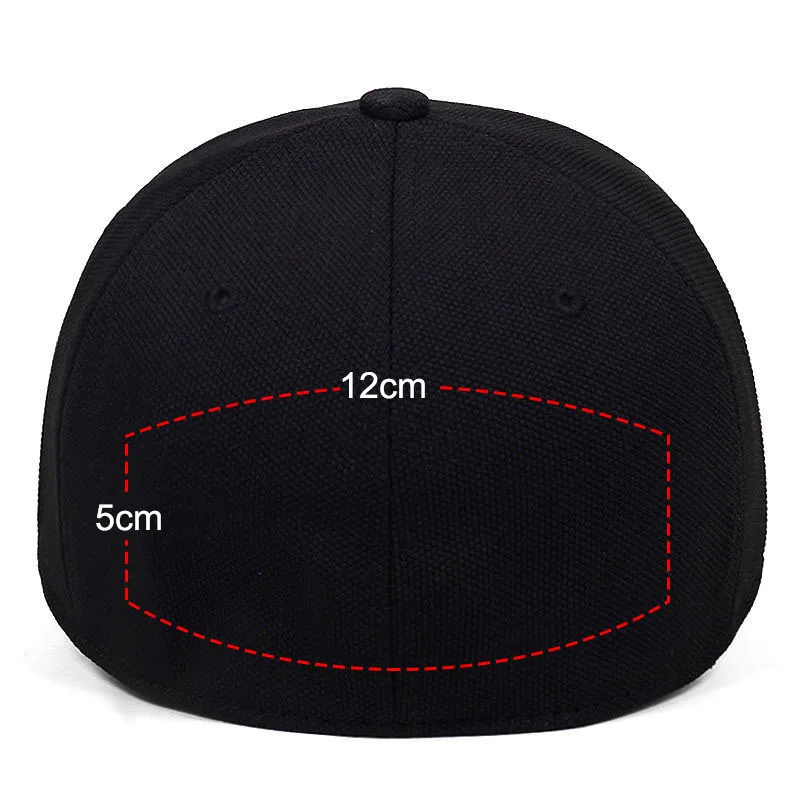Solide angepasste Kappe benutzer definierte Logo Baseball mützen Männer Text Foto Team Stickerei Knochen vollständig versiegelt Casque tte Papa Hut Hysterese nhut – Detail 5