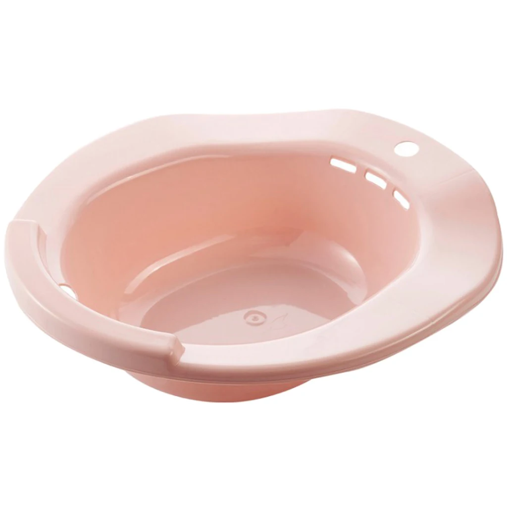 Sitz Bath Over-The-Toilet Perineal Soaking Bath, for Hemorrhoidal Relief, for Pregnant Women