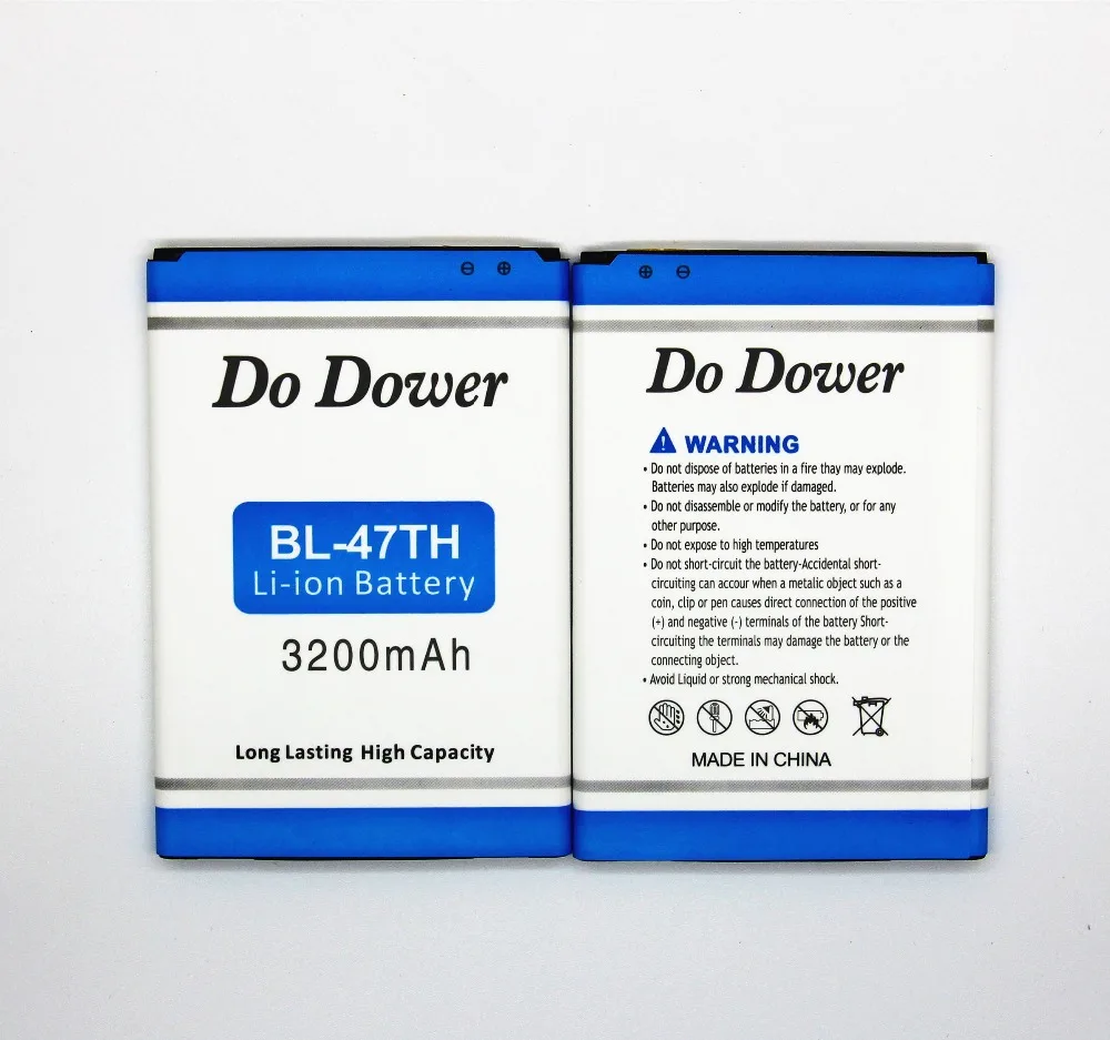 Original Do Dower BL-47TH BL-48TH Battery for LG Optimus G Pro 2 F240L/S/K E980 E988 E940 F310 D684 D838 Battery