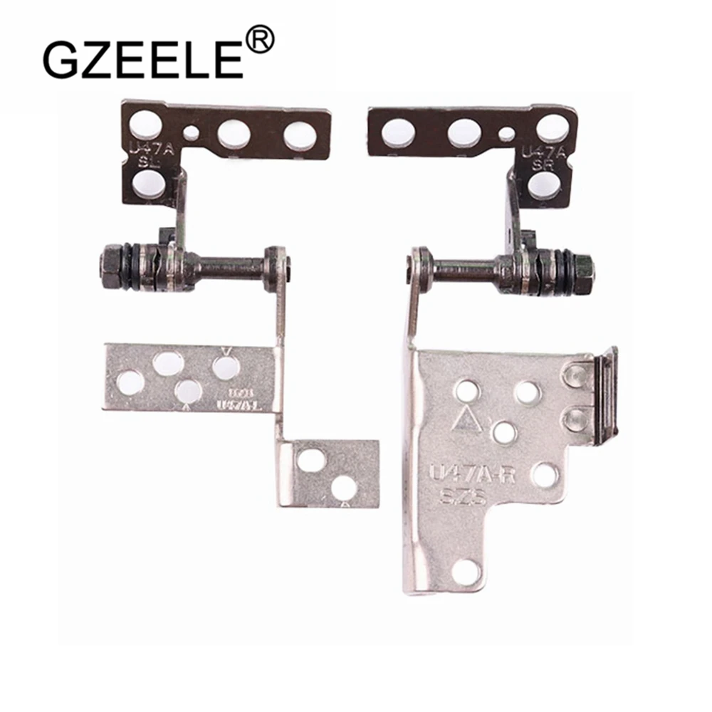 QH Laptop accessories new Lcd Hinges Kit for Asus U47 Q400A U47A U47VC  Left & Right Hinge