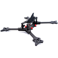 AlfaRc Monster V2  Shark frame 5 inch 215mm 215 full Carbon Fiber Quadcopter Frame Kit For FPV Freestyle RC Racing Drone