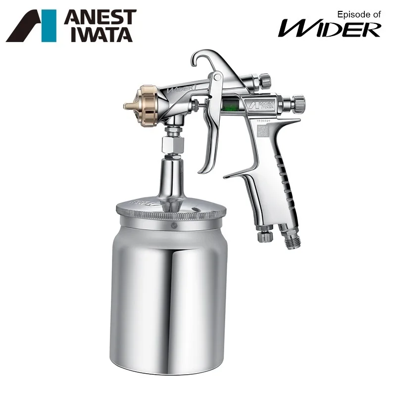 Japan Original Anest Iwata Wider1(New W-101) Paint Spray Gun Spray Guns Car Painting Sprayers Cup W101 Furniture Automotive