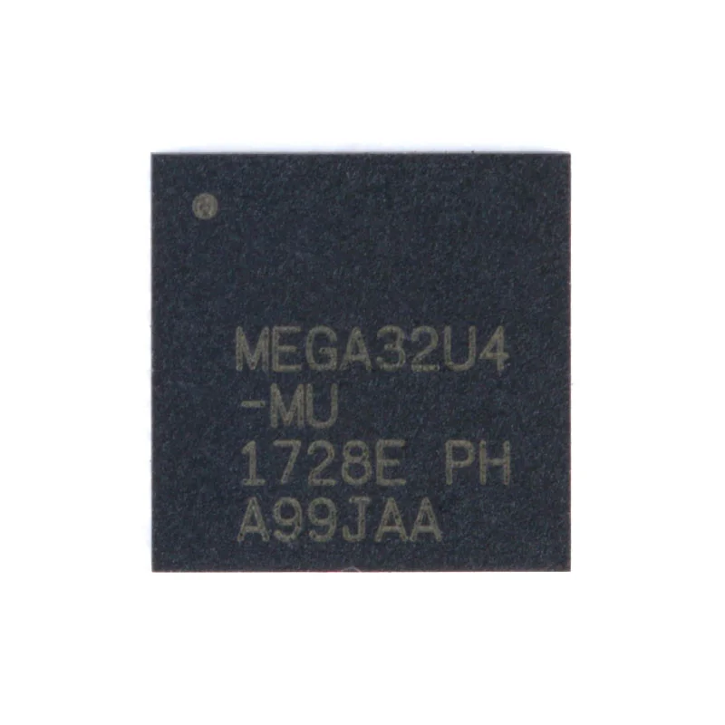 Original 5 units / batch original atmega32u4-mu vqfn-44 8-microcontroller ARM chip 16mhz AVR Wholesale