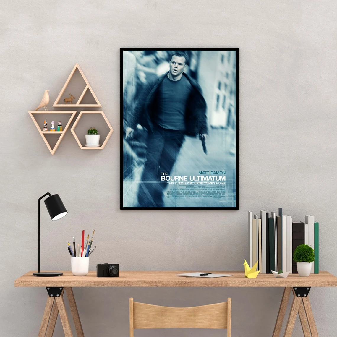 بورن ألتيماتوم الفيلم المشارك قماش طباعة ديكور المنزل طلاء جدران (بدون إطار) #1