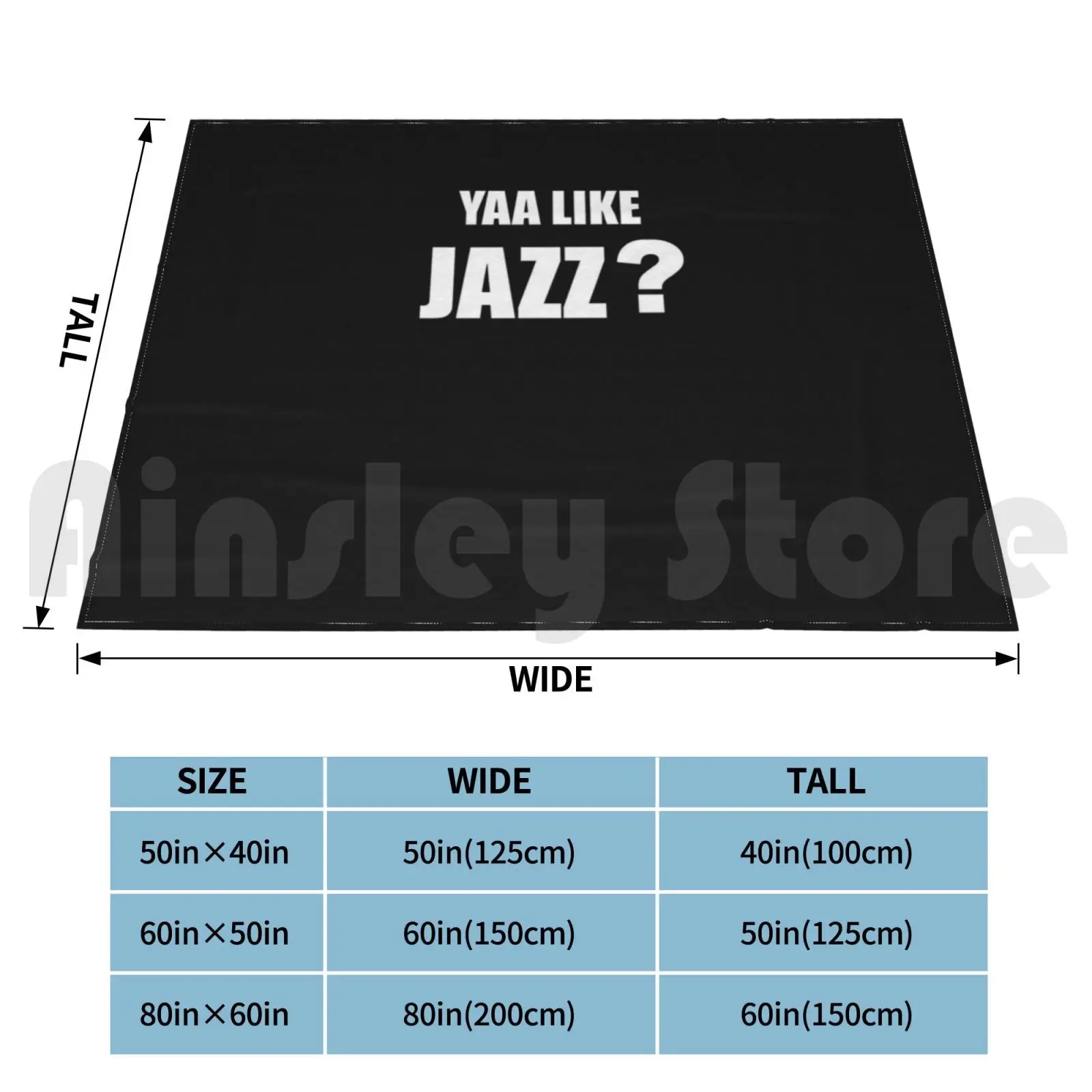 Lustiges Jazz Blanket For Sofa Bed Travel Jazz Music Animal Concert Food Funny Saying Humor Jazz Musician Jazzed